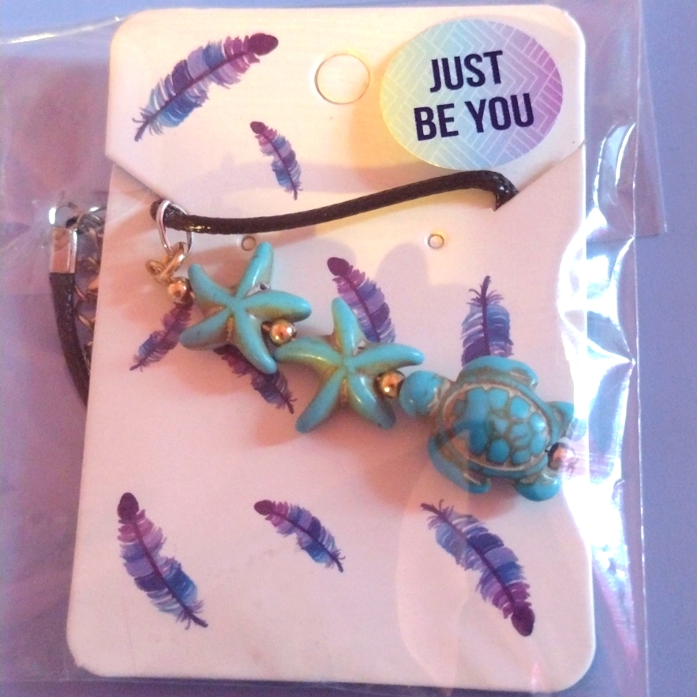 Turtle-Starfish Necklace